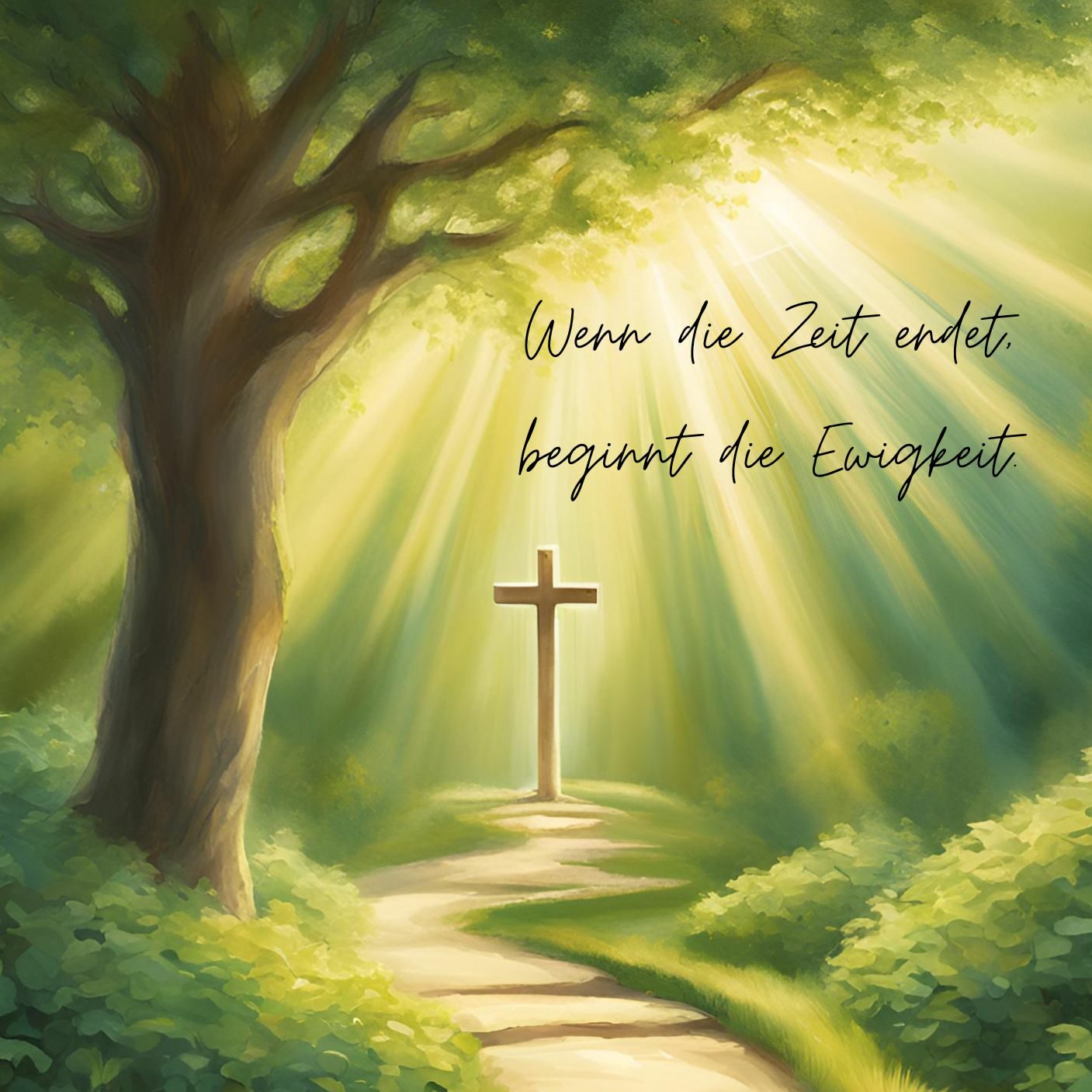 Trauerkarten: Psalmen treffen KI